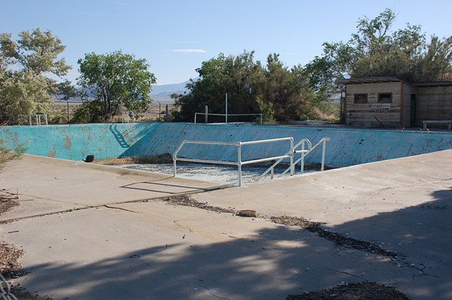 Abandoned Airforce Base Swimming Pool Wendover, UT