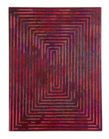 "Untitled" (Labyrinth, Red)