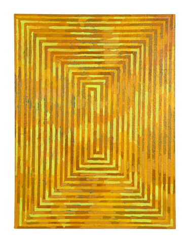 "Untitled" (Labyrinth, Yellow)