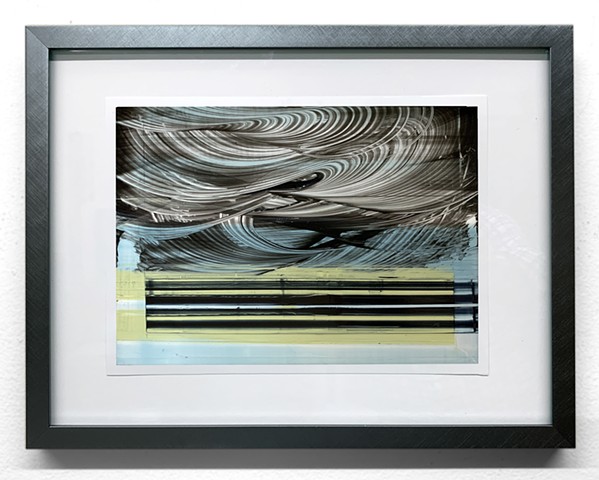 Untitled (Black Yellow Blue)