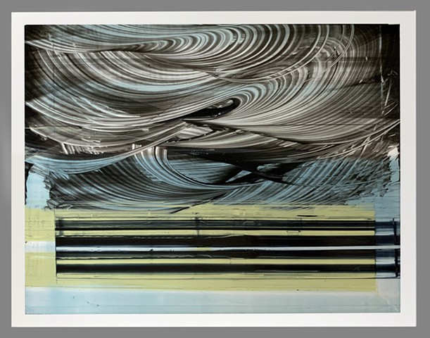 Untitled (Black Yellow Blue)