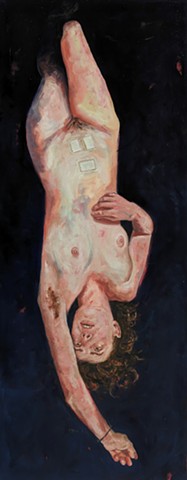 Limbo, Oil on Canvas, 60 x 150 cm