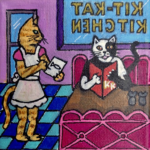 cat waitress