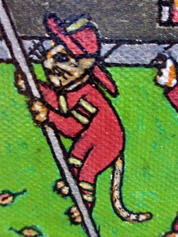 fire cats (detail)