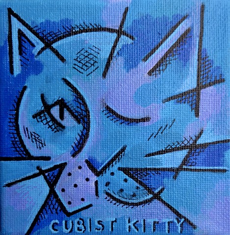 Cubist Kitty