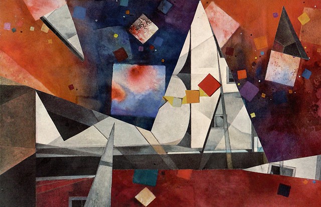 Night of the Cubist Stars