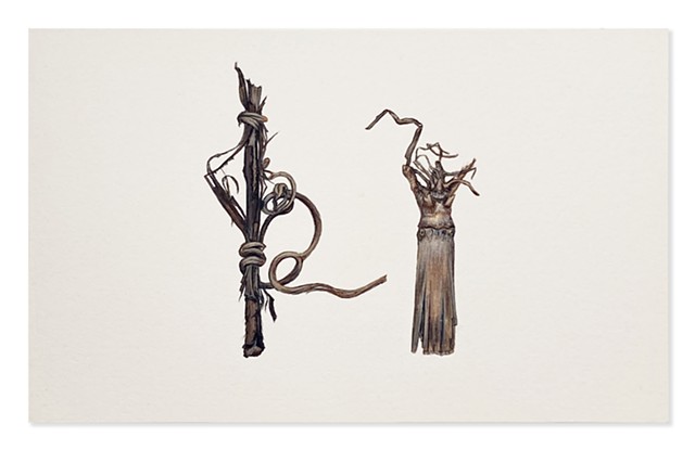 Grape Vines: Man & Woman