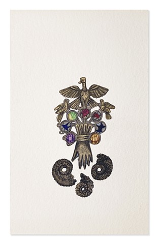 Cusco Charm with Ammonites