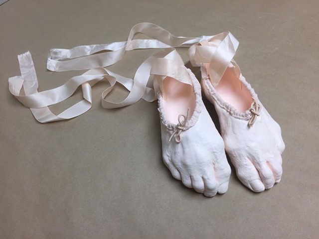 Sculpture, Ballet Slippers
