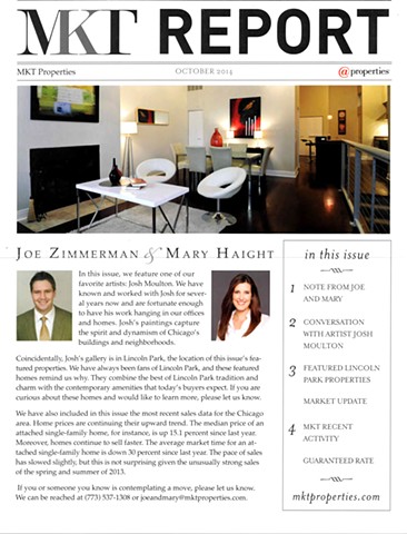 Cover for MKT Report, a quarterly newsletter