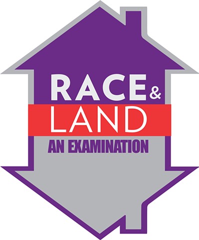 Logo for Race and Land seminar