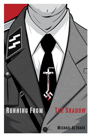 Running from the shadow (book cover)