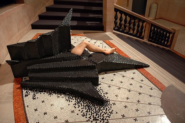 Untitled installation at the Chicago Cultural Center. 