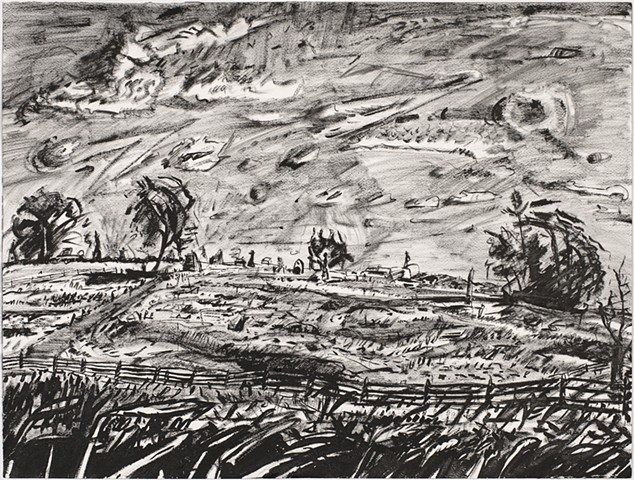 Elizabeth Flood Gettysburg Drawing