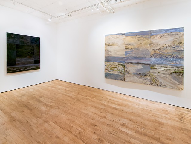 Installation view of "Lookout"