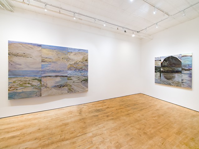 Installation view of "Lookout"