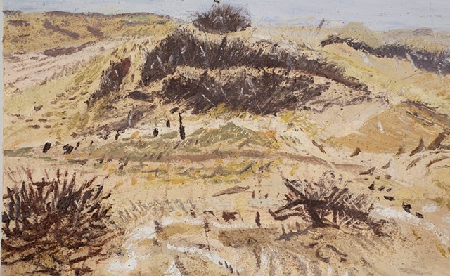 detail of "Province Lands Dunes (east, March)"