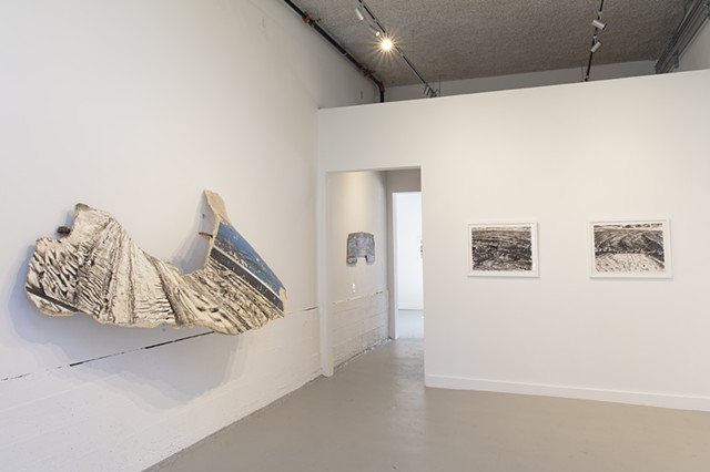 installation view of "Wreckage (Race Point, March)"