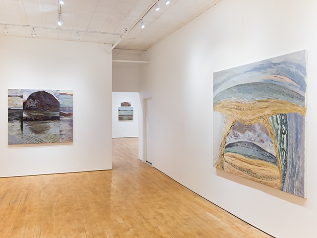 Installation view of "Lookout"