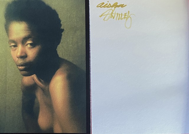 Aisha Double signed_Evergreen Blues