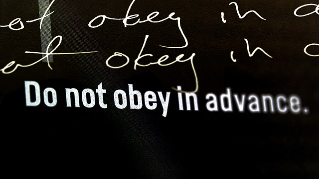 Lesson 5 (Timothy Snyder): Do Not Obey