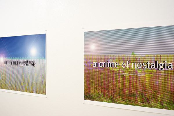 Prints installed in the Philip J. Steele Gallery at the Rocky Mountain College of Art and Design