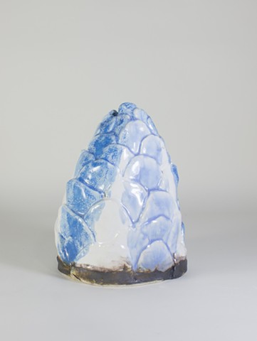 ceramic, Holly Holmes, blue 