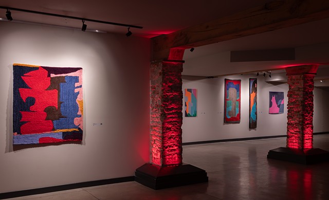 #Acrylic, #fineart, #abstraction, #archtecture, #painting, #paper, #largepainting, #travle #tufting #ChicagoArt, #Woolyarn #comtemporyart