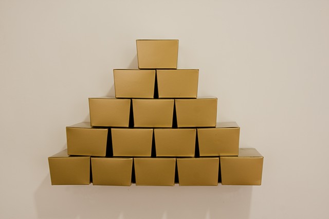boxes of gold