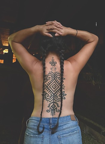 Handpoke Backpiece