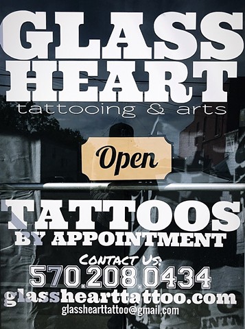 Glass Heart Tattoo - Pennsylvania Reopens