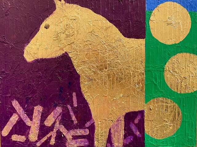 golden horse
