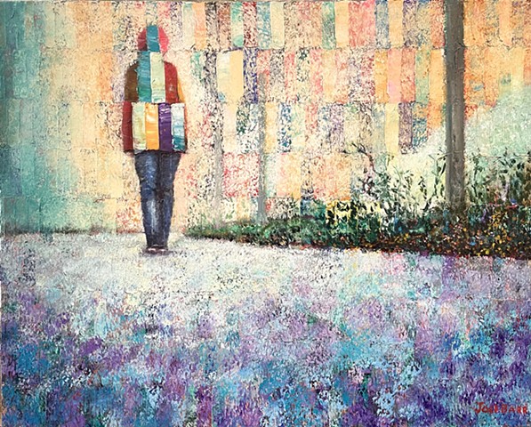 Color Bar Painting by Savannah Artist Joel Barr