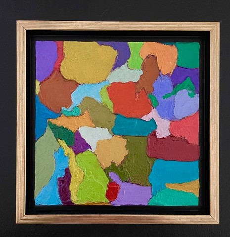 puzzle abstract by Joel Barr Savannah artist