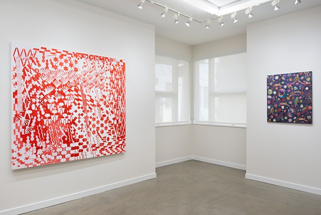 installation view - Second Spring - Brian Dunn and EE Ikeler