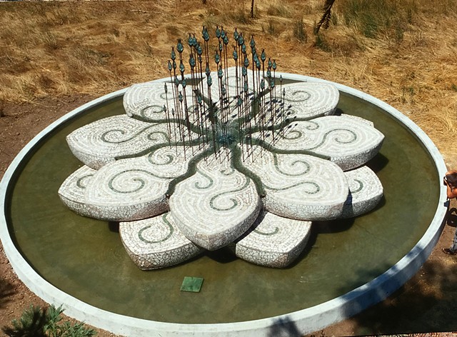 Sculptural fountain, commission