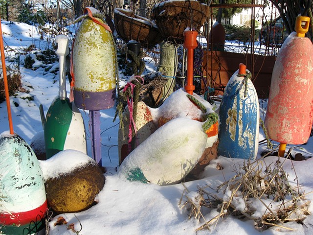 December Lobster Pot Buoy Edging