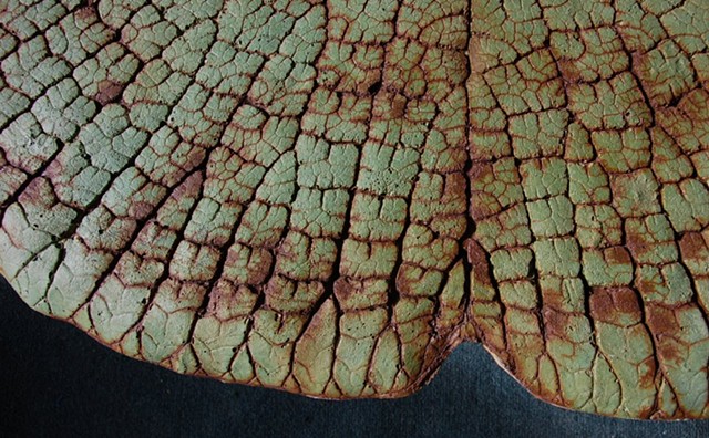 Cast Lilly Pad Leaf (detail)