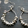 Hallie Earrings in Silver