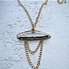 Libra Necklace with pyrite
