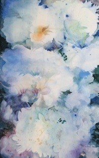 Cool Blue  30 x 48"