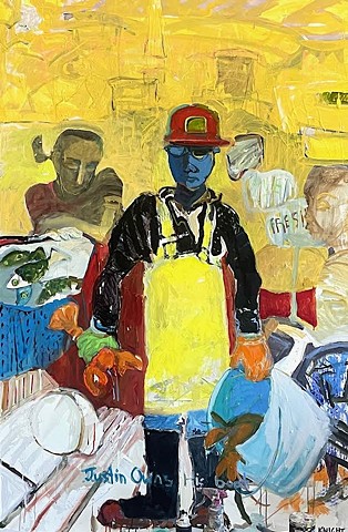 Blue Lobsterman