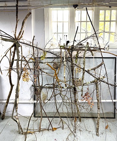 Wall Debris Installation