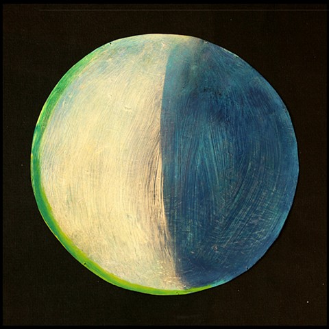 Iridescent Half Moon
