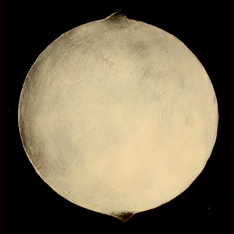 Full Moon With Pointy Hematite Poles
