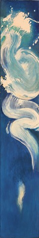 blue and white celestial deep space