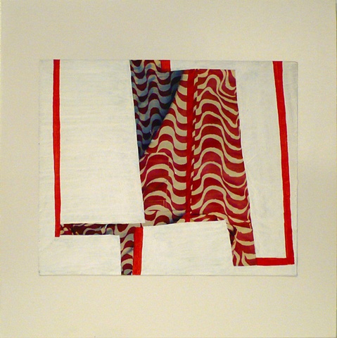 LP Collage Red Stripe