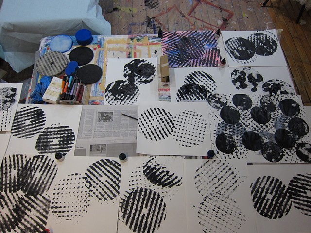 draw-a-thon, studio residency, Boston (USA)