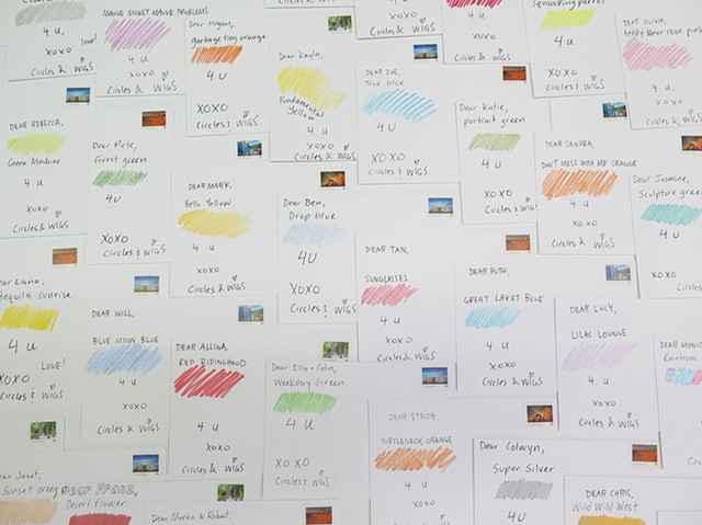 KAG Residency, 24 Colours 4 U, Postcard Project 