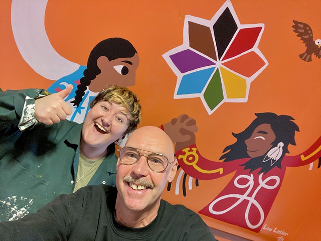 History and Legacy Wall - Rainbow Wing at Rekai Centre 